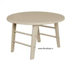 میز کودک دایره تیکا - دکورایا - میز و صندلی-مبلمان باغی-رستورانی-هتلی-کافی شاپی