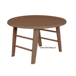میز کودک دایره تیکا - دکورایا - میز و صندلی-مبلمان باغی-رستورانی-هتلی-کافی شاپی