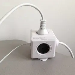 چندراهی برق الوکاکوک مدل پاورکیوپ Extended USB Surge Protector با کابل 1.5 متری