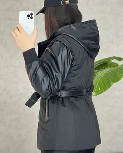 کاپشن ترکیب چرم