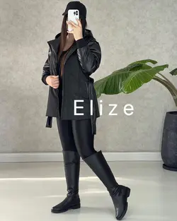 کاپشن ترکیب چرم