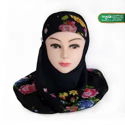 مقنعه دخترانه نرگس کد 178