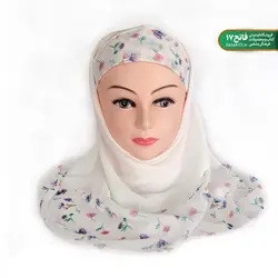 مقنعه دخترانه نرگس کد 180