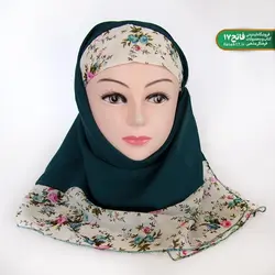 مقنعه دخترانه نرگس کد 185