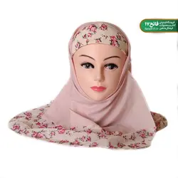 مقنعه دخترانه نرگس کد 186