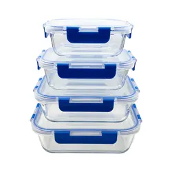 ظروف نگهدارنده ویترکس 4 تیکه