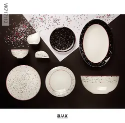 سرویس چینی شش نفره 29 پارچه بن چایناB.V.K 717112