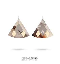 گوشواره دورو ماسه صحرا Arghavan Rouzbeh