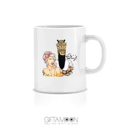 ماگ همه هزینه هات با من گیفتمون
