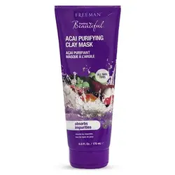 ماسک خاک رس هشت میوه فریمن / Freeman Feeling Beautiful Acai Purifying Clay Mask