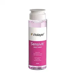 تونر پوست حساس سنسی ویت ویتالایر / Vitalayer Sensivit Face Toner