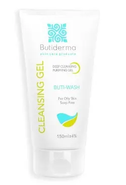 ژل شوینده پوست چرب و مختلط بیوتی درما / Butiderma Cleansing Gel For Oily Skin