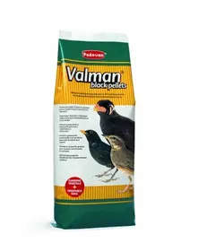 غذای پلت مشکی مرغ مینا پادوان valman black pellet