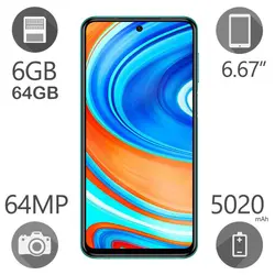 گوشی شیائومی Redmi Note 9 Pro ظرفیت 64/6GB دو سیم کارت - ایراهمراه