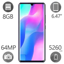 گوشی شیائومی مدل Mi Note 10 Lite ظرفیت ۱۲۸/۶GB دو سیم‌ کارت - ایراهمراه