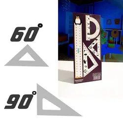 ست خط کش،نقاله،گونیا