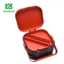 جعبه نگهدارنده طعمه کرم ماهیگیری