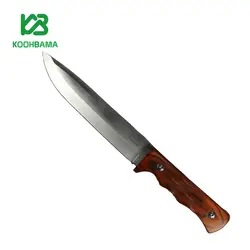 چاقو دسته چوبی Stain less مدل mhd