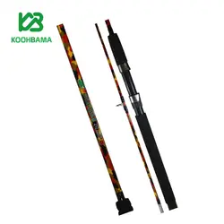 چوب ماهیگیری رنگی کروکدیل سایز 2.70 متر - فروشگاه کوه باما