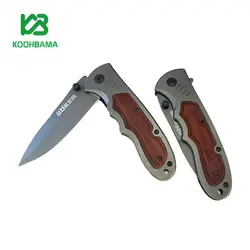 چاقو سفری تاشو بوکر مدل Wooden