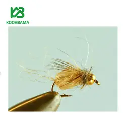 پشه فلای Deep Sparkle Pupa Tan - فروشگاه کوه باما