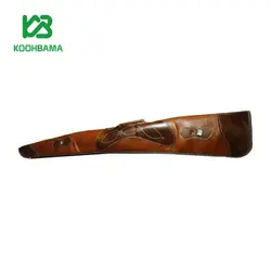 کیف تفنگ تمام چرم طبیعی 130 سانتی همراه با بند