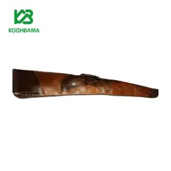 کیف تفنگ تمام چرم طبیعی 130 سانتی همراه با بند