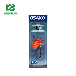 لانسه اوساکو نارنجی خال زرد سایز 2