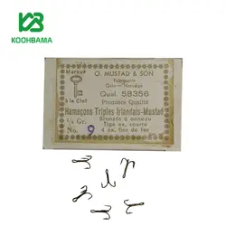 قلاب ماهیگیری سه شاخ موستاد نروژ مدل 58356 سایز 9