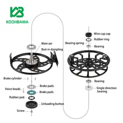 چرخ ماهیگیری پشه لئو Leo AP95 - فروشگاه کوه باما