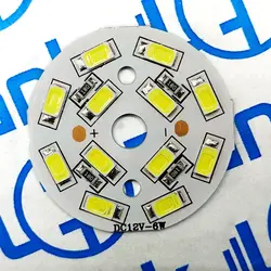 ال ای دی 6 وات SMD سفید مهتابی 12 ولت چیپست 5730