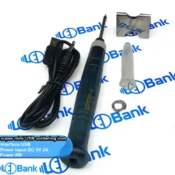 دستگاه هویه 8 وات قلمی usb خور ولتاژ ورودی 5 ولت خاموش شدن خودکار