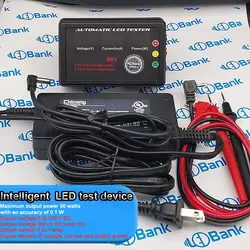 دستگاه تست هوشمند ال ای دی نمایش توان، جریان، ولتاژ و آرایش LED