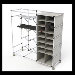 قفسه های لوله ای و اتصالات - قفسه و رگال میزان کاران