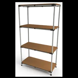 قفسه های لوله ای و اتصالات - قفسه و رگال میزان کاران