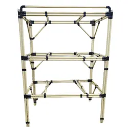 قفسه های لوله ای و اتصالات - قفسه و رگال میزان کاران