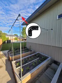 قفسه گلخانه ای لوله و اتصالات - قفسه و رگال میزان کاران