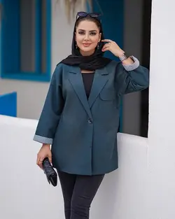 کد 671 کت یقه انگلیسی تک دکمه