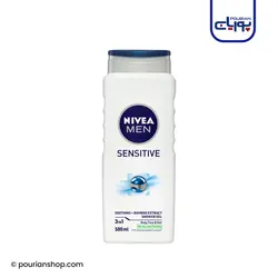 شامپو سر و بدن مردانه حساس بامبو نیوا  _ Nivea Sensitine