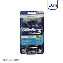 خودتراش ژیلت مدل Blue 3 cool بسته ۶ عددی