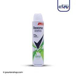 اسپری رکسونا rexona bamboo aloe vera حجم‌ 200 میلی لیتر مناسب خانم ها