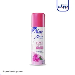 اسپری موبر نیر Nair Hair Remover حاوی عصاره گل رز حجم 200 میلی لیتر