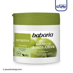 ماسک مو حاوی روغن زیتون باباریا _ Babaria Olive Oil