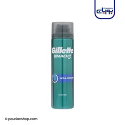 ژل اصلاح اکسترا کامفورت ژیلت _ Gillette Mach3 Shave Gel
