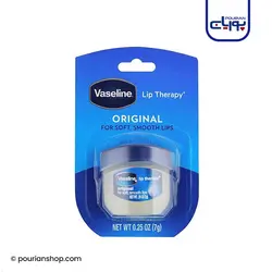 بالم مرطوب کننده لب وازلین اورجینال Vaseline Original وزن ۷ گرم