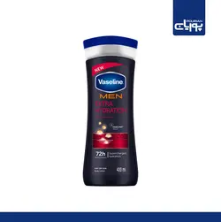 لوسیون بدن مرطوب کننده قوی وازلین ۴۰۰ میل _ Vaseline Men Healing Moisture Extra