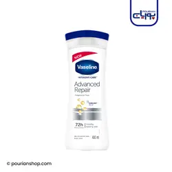 لوسیون بدن وازلین مدل Vaseline Advanced Repair حجم ۴۰۰ میلی لیتر