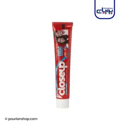 خمیردندان رد هات کلوزآپ ۱۲۳میل _ Closeup TRIPLE Action Fresh FORMULA red hot