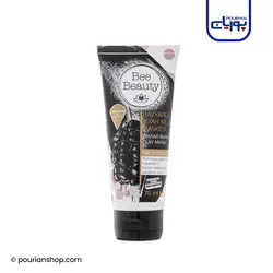 ماسک خاویار سیاه و خاک رس  بی بیوتی حجم 75 میل _ Bee Beauty CAVIAR BLACK &amp; CLAY MASK
