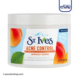 اسکراب ضد جوش زردآلو سینت ایوز کاسه ایی ۲۸۳ گرمی _ St Ives Acne Control
